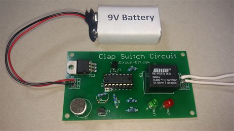 How To Make Clap Switch DIY Project Home Automation Electronics