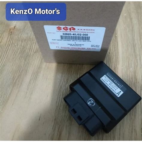 Jual ECU ECM CONTROL UNIT FI 32920 40J02 Suzuki Address Shopee