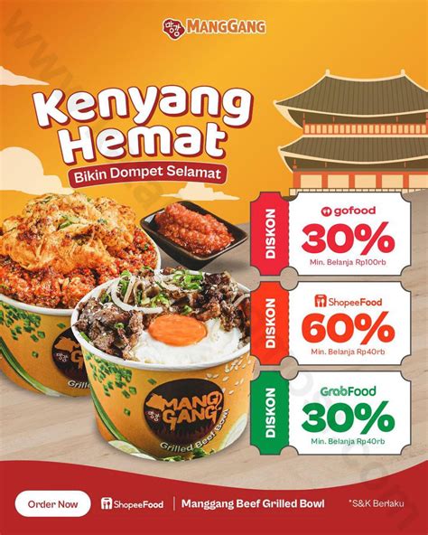 Manggang Promo Diskon Hingga Khusus Pemesanan Via Online Delivery