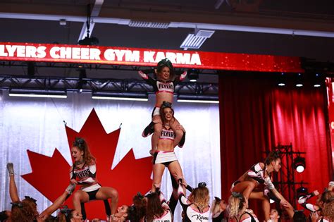 Flyers Allstarz Karma Worlds Face Off Level 6 Canadian Cheer