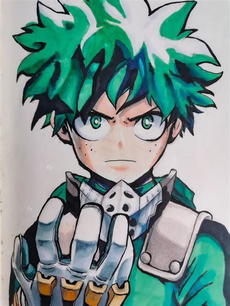 My Hero Academia Deku Disegni