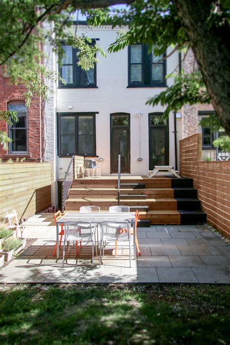 Redesigned Backyard For A Townhouse In Prospect Lefferts Gardens