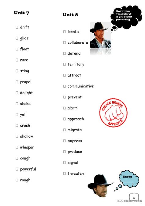 Oxford Discover Vocabulary Test U English Esl Worksheets Pdf Doc