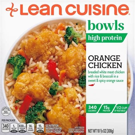 Lean Cuisine Bowls Orange Chicken