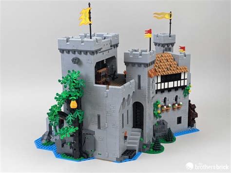 Lego Iconic 10305 Lion Knights Castle Tbb Review 7qug7 106