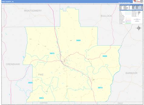 Maps Of Pike County Alabama