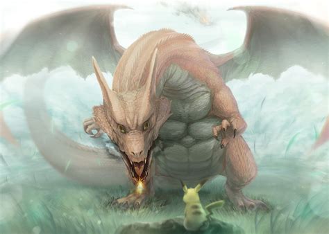 Epic Battle Pokemon Dragon Pokemon Charizard Pokemon Art