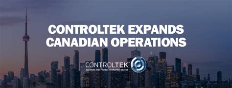 CONTROLTEK Expands Canadian Operations, Welcomes New Director of Sales