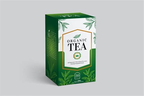 Attractive Tea Packaging Mockup Psd Template