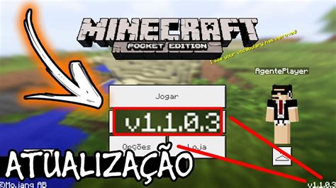 Nova AtualizaÇÃo Minecraft Pe 1103 Youtube