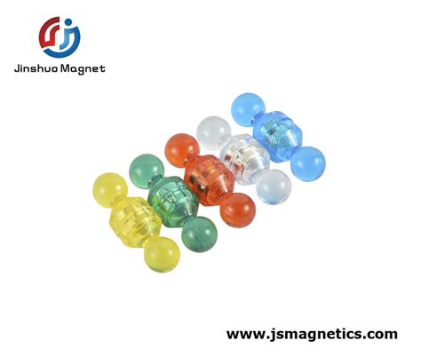 Plastic Magnet Push Pins Neodymium Office Magnets Ndfeb Magnet Pins