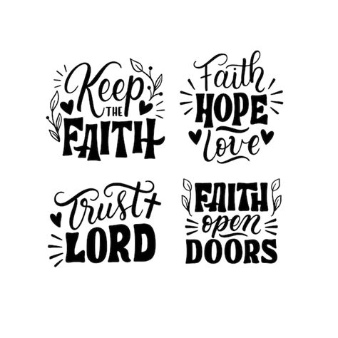 Faith Fear Svg Images - Free Download on Freepik