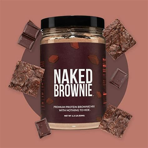 Naked Brownie 530g High Protein Mix Amerikasepetim