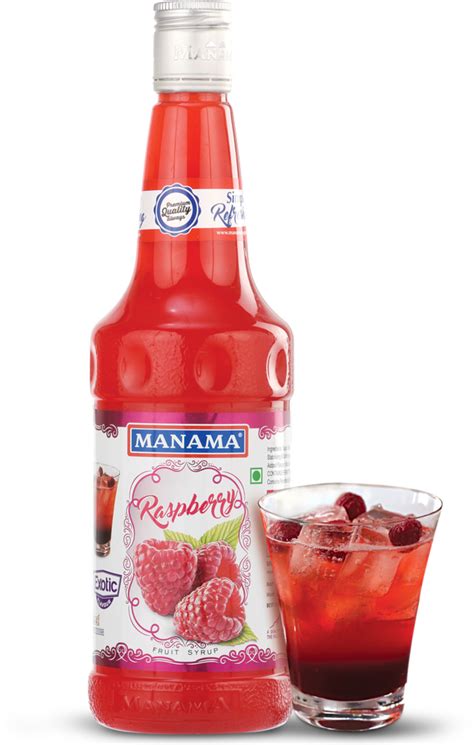 Red Bottle 750ml Manama Raspberry Fruit Twist Syrups Liquid At Rs 340 Bottle In Hyderabad