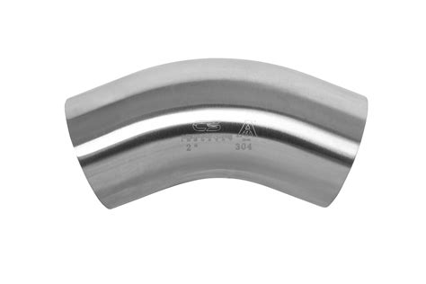 Degree Sanitary Stainless Steel Long Bend Weld Fitting Cedarstone