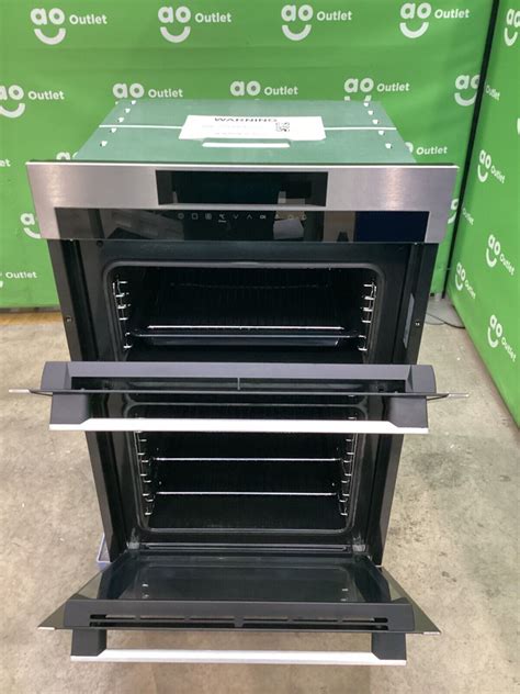 Aeg Electric Double Oven Stainless Steel Dce731110m Built In