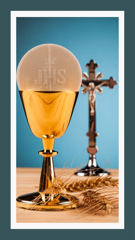 Host Chalice And Crucifix Jesus And Mary Pictures Catholic