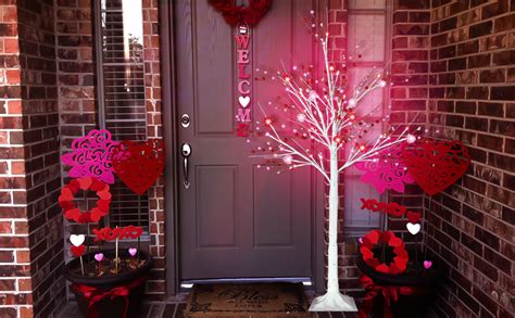 Ruidazon 4 Ft Valentines Day Decor Lighted Valentines Day