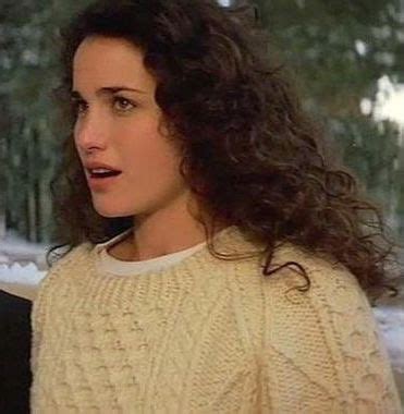 andie macdowell (st elmo’s fire) in 2022 | Crochet top, Women, Hair makeup