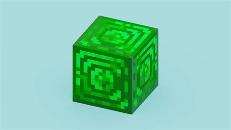 3D model Minecraft Emerald Block VR / AR / low-poly | CGTrader