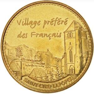 Token Saint Cirq Lapopie village préféré des français France