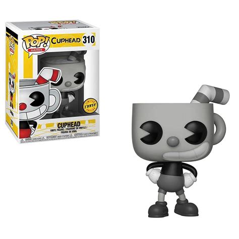 Funko Pop Games Cuphead Cuphead Black And White Vinyl Figure Buy