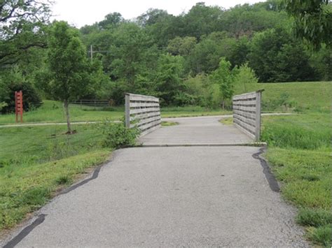 Walking and biking trails in Johnson County.