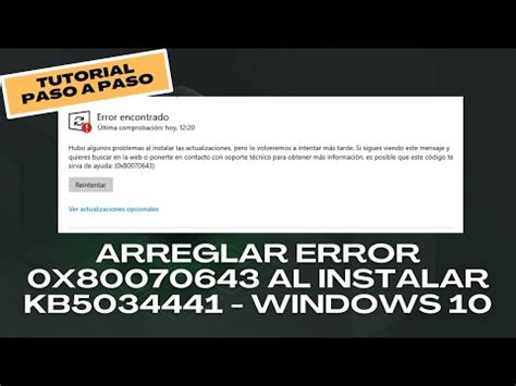 Guía completa para solucionar el error de Actualización de Windows 10