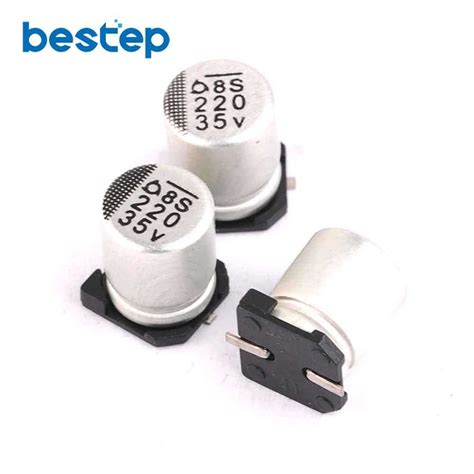 Конденсаторы электролитические smd алюминиевые