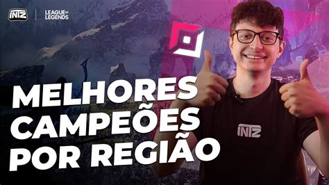 Melhores Campe Es De Cada Regi O Do Lol Top Lane Youtube