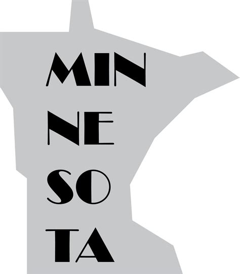 outline drawing of minnesota state map. 27244941 PNG