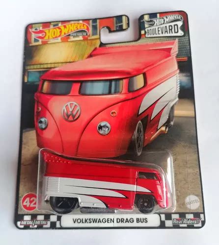 Hot Wheels Boulevard Volkswagen Drag Bus Premium Meses Sin Interés