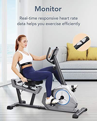 MaxKare Recumbent Exercise Bike Stationary Cycling Bike Best Offer