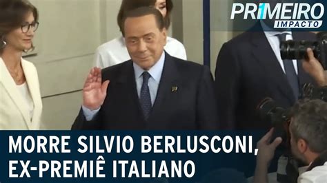 Ex Premi Italiano Silvio Berlusconi Morre Aos Anos Primeiro