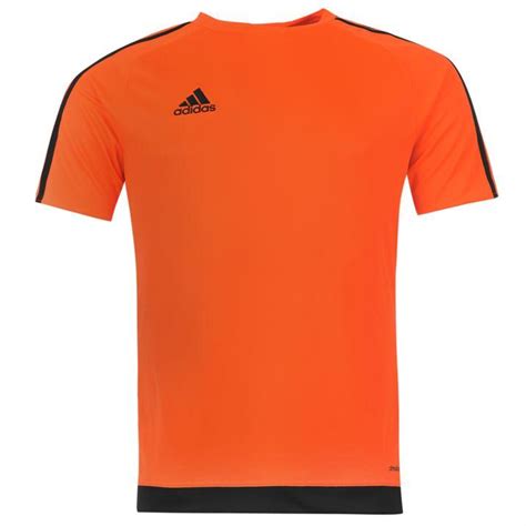 Adidas 3 Stripe Estro T Shirt Mens Adidas Climalite Training Top All