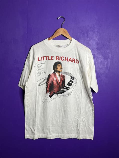 Vintage Vintage 80s Little Richard piano tour t-shirt | Grailed