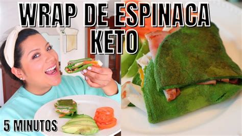 Wrap De Espinaca Y Huevo