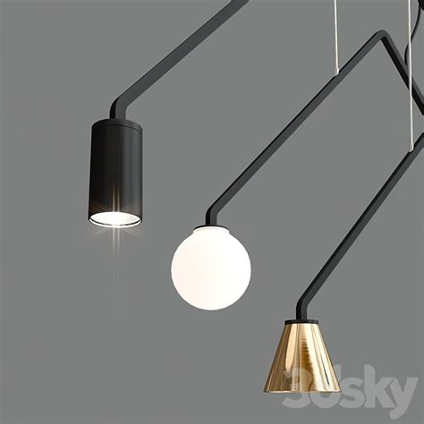 DABLIU By NEMO Pendant Light 3D Model