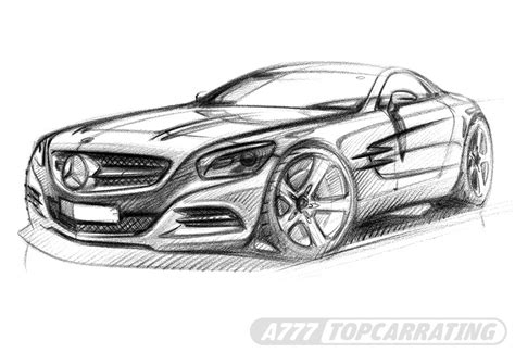 Мерседес нарисовать: Как нарисовать Mercedes-Benz E-Class — Пошаговые ...