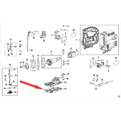 Купить Плита опорная для лобзика DeWalt DW349 90542992 по цене 220.00 р ...