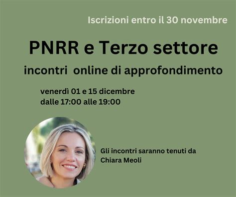 PNRR E Terzo Settore CSV Taranto