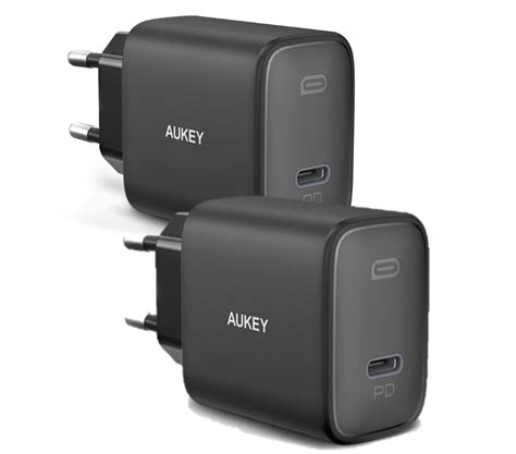 2er Pack 20w Aukey Swift Ladegerät Für 1619€ Statt 30€ Gratis Usb C To Usb A Kabel