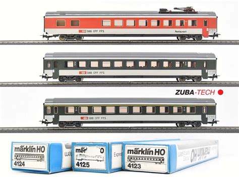 Märklin 3x Personenwagen EW IV SBB H0 WS mit OVP Kaufen auf Ricardo