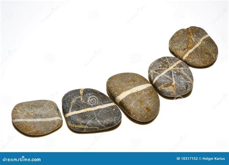 Line On Stones Stock Photography Image 10317152