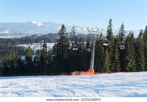 Ski Resort Bialka Tatrzanska Ski Lift Stock Photo 2235638093 | Shutterstock