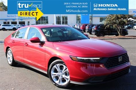 New 2024 Honda Accord Lx 4d Sedan In Gastonia 25204 Mckenney