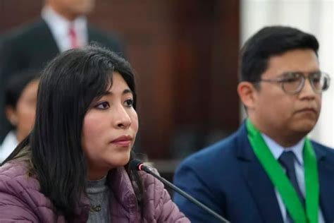 Betssy Chávez Continuará Tras Las Rejas Poder Judicial Rechazó Pedido