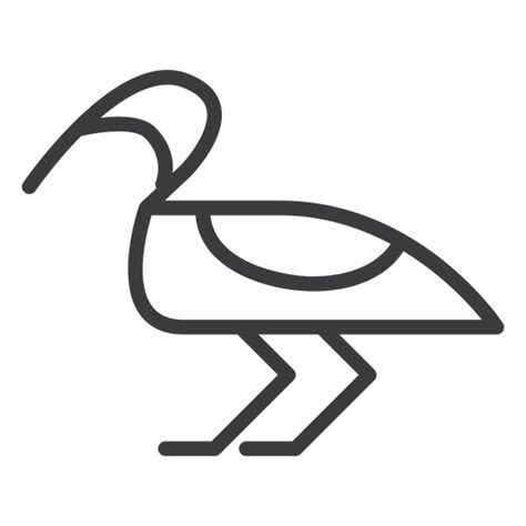 Diseño Png Y Svg De Pato Pájaro Divinidad Ala Pico Trazo Para Camisetas