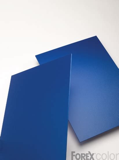 Material Solutions Blue PVC Foam Boards Ireland FOAMALITE Dark Blue