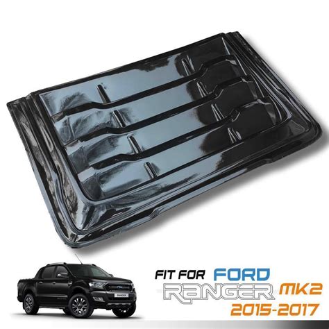 Bonnet Hood Scoop Cover Black Fit Ford Ranger Raptor Wildtrack 2011